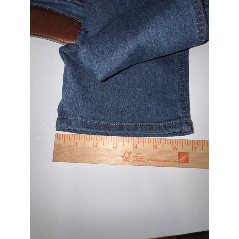 Paige Federal Slim Straight Leg Jeans‎ Dark Wash Blue Transcend Mens 31x31